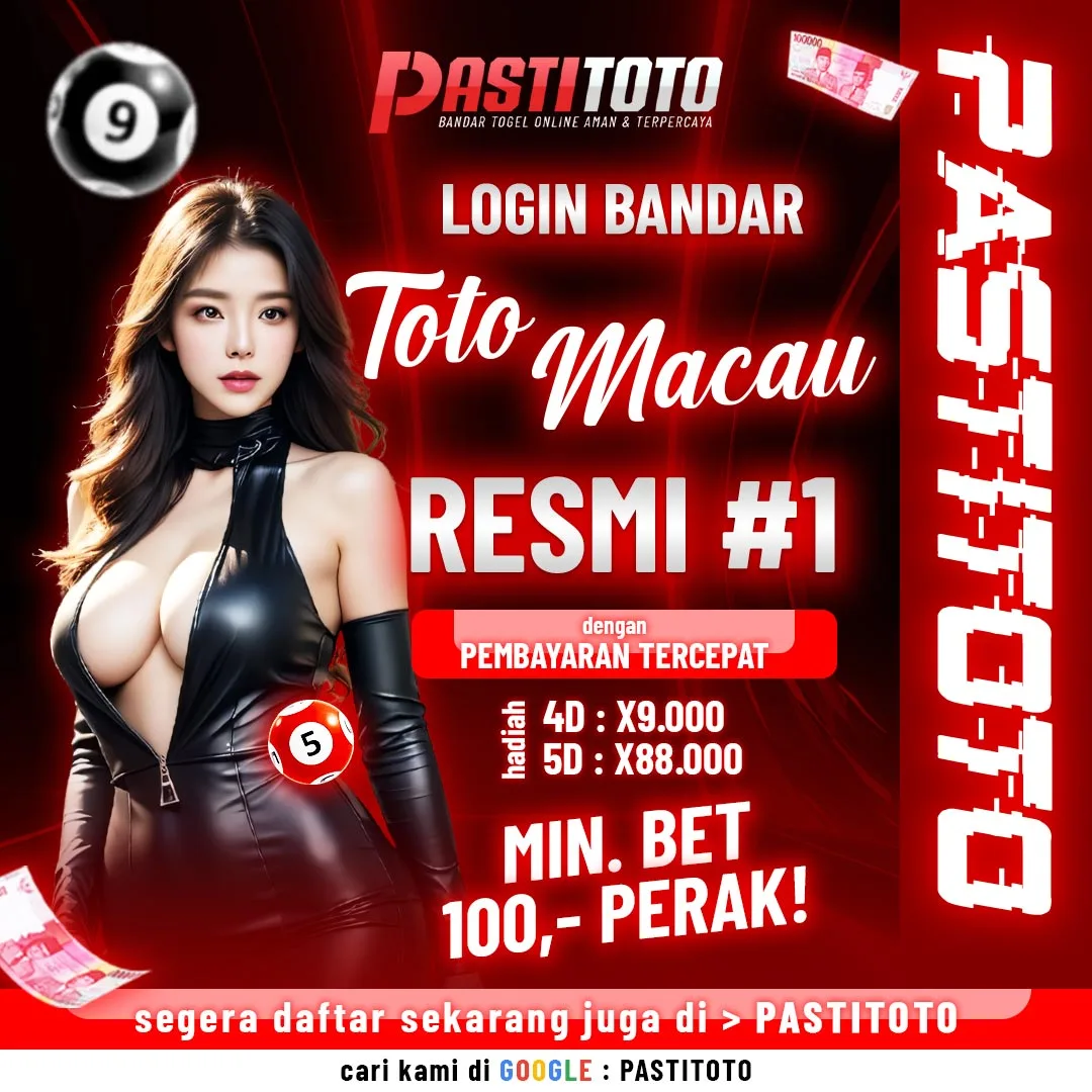 PASTITOTO Tempat Bermain Togel Online Toto Macau 4D 5D Resmi